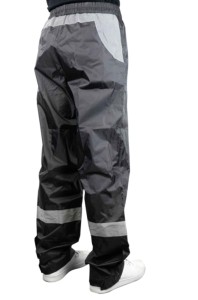 Spodnie przeciwdeszczowe rowerowe Waterproof o wysokiej widoczności