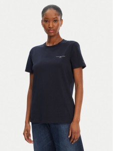 Tommy Hilfiger T-Shirt 1985 WW0WW37877 Granatowy Regular Fit