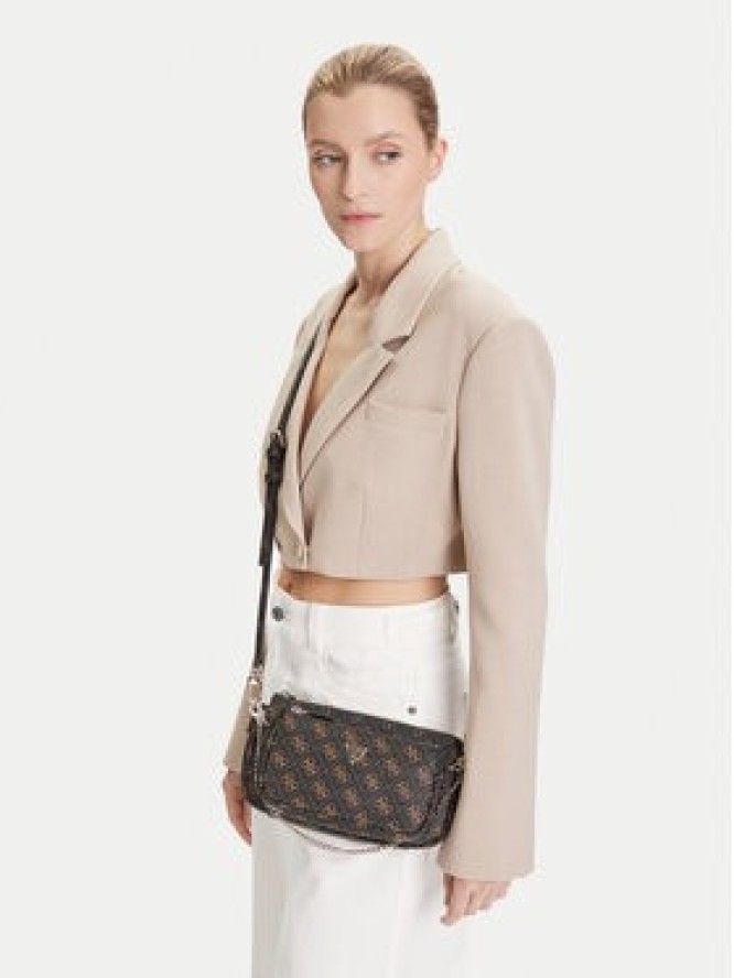 Guess Torebka Noelle II Mini HWQG96 72710 Brązowy