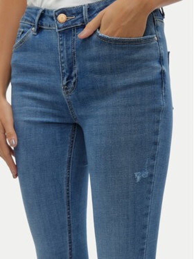 Vero Moda Jeansy Flash 10300173 Niebieski Skinny Fit