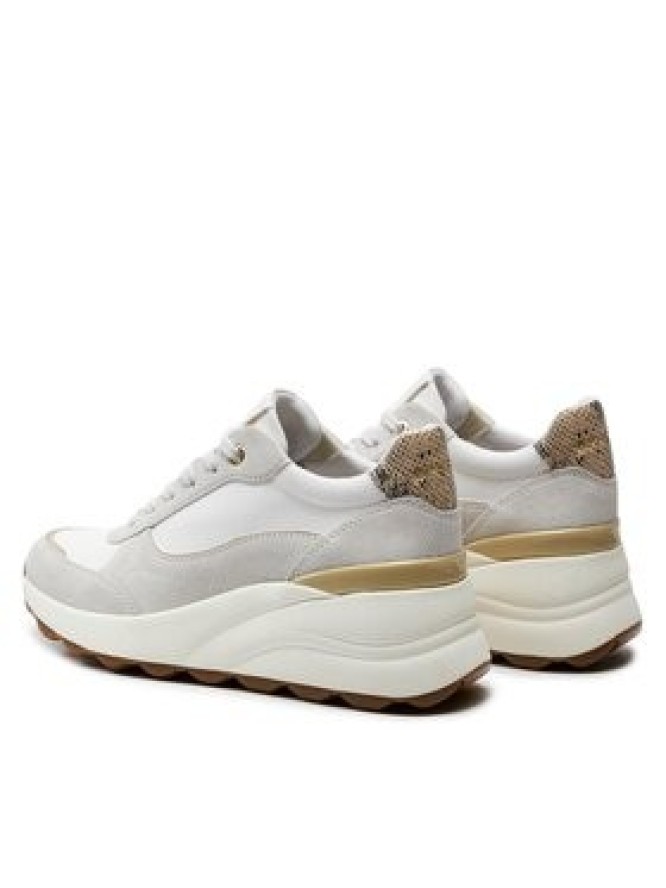 Geox Sneakersy D Spherica Ec13 D45WAA 022FU C1209 Biały