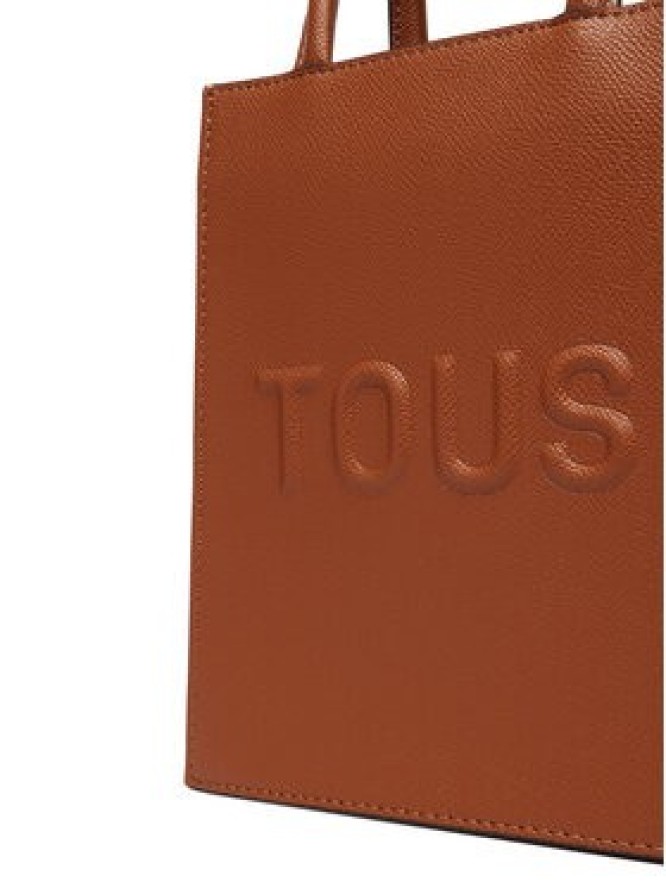 TOUS Torebka MINI BOLSO POP TOUS BRENDA 2002105944 Brązowy