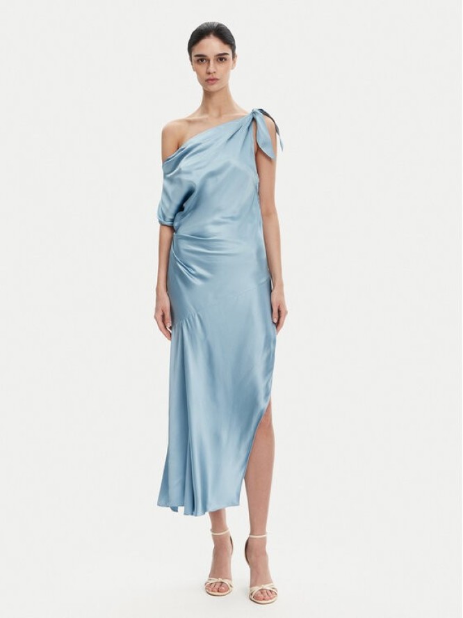 PINKO Sukienka koktajlowa 104986 A2GZ Błękitny Regular Fit