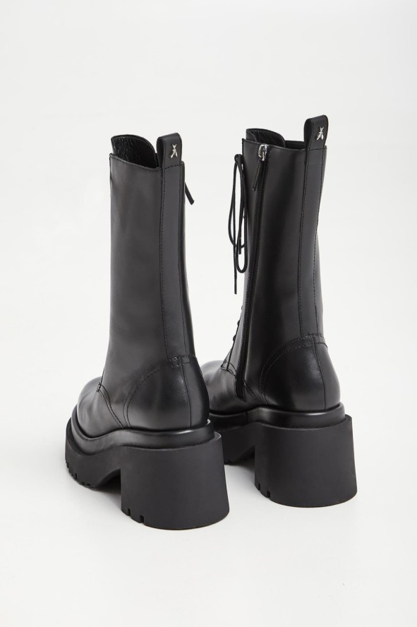 Trapery damskie skórzane PATRIZIA PEPE