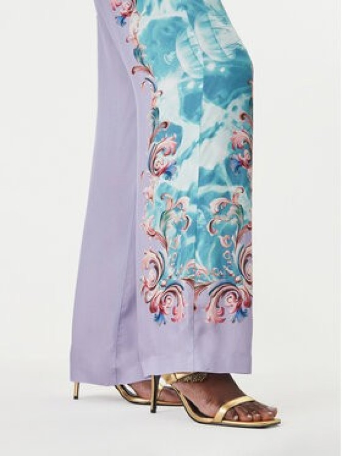 Versace Jeans Couture Spodnie materiałowe 80HAA1P2 NS830 Fioletowy jasny Regular Fit