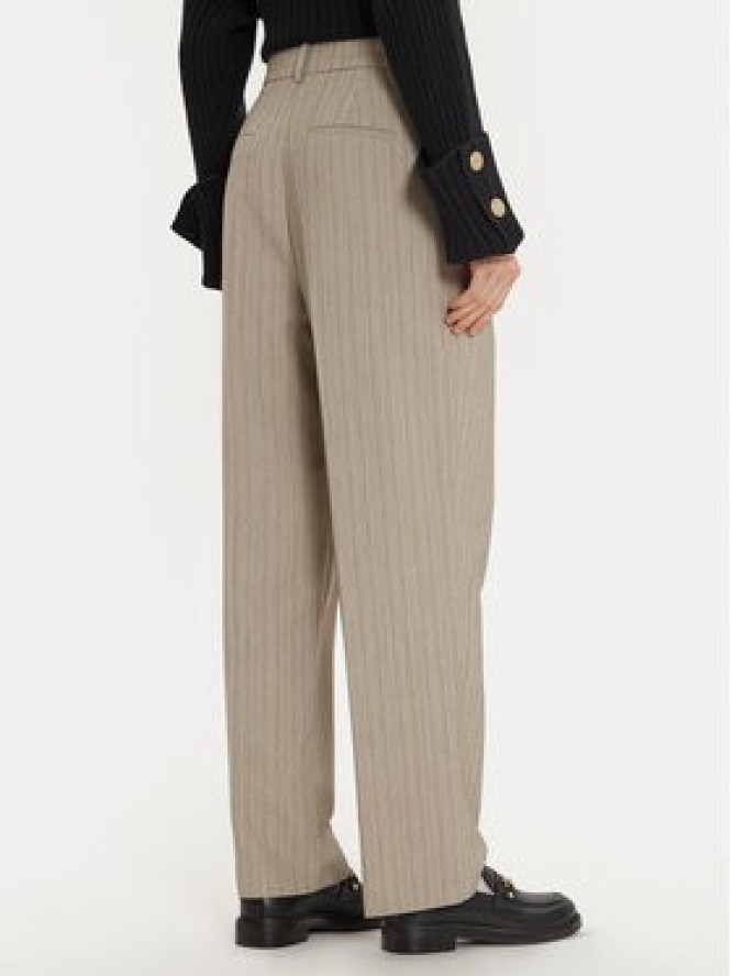 Vero Moda Spodnie materiałowe Meli 10319631 Beżowy Straight Fit