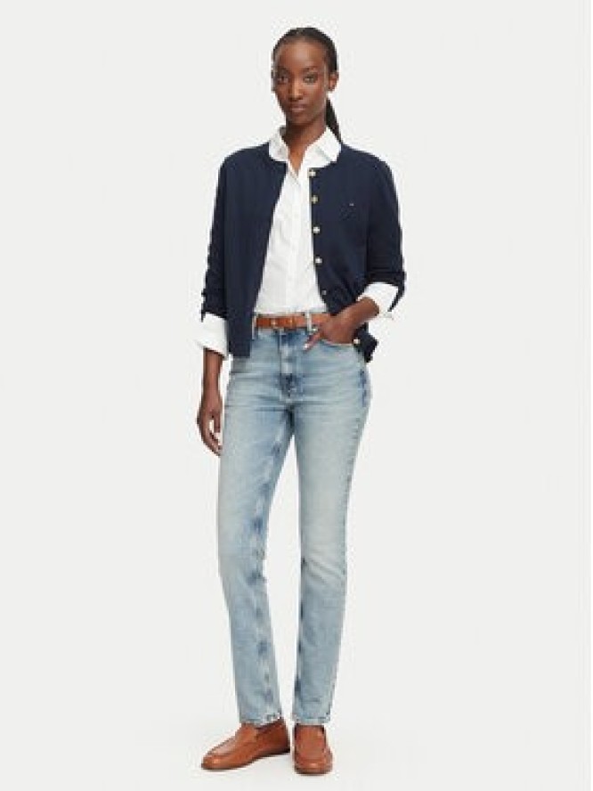 Tommy Hilfiger Jeansy New Doreen WW0WW49968 Niebieski Slim Fit