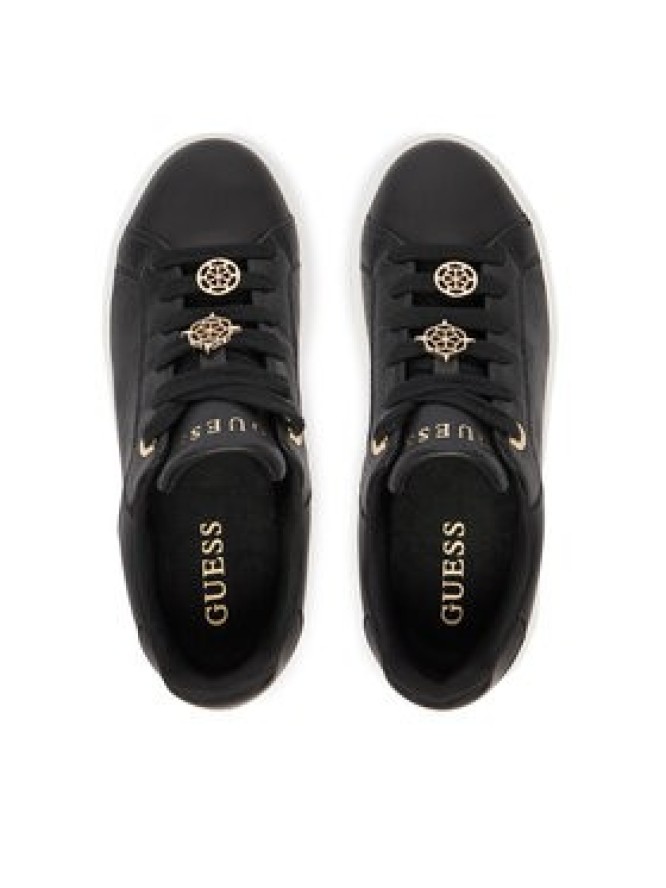 Guess Sneakersy FLFDUE ELE12 Czarny