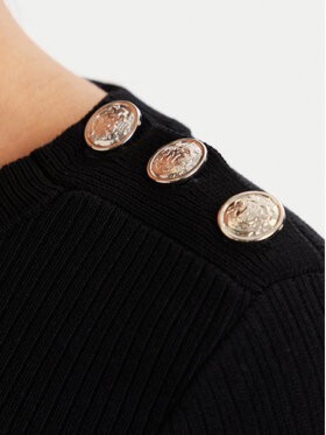 Morgan Sweter 252-MRAYU Czarny Slim Fit