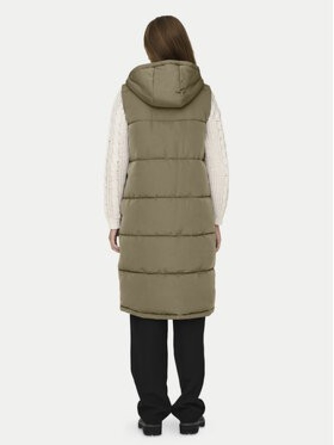 ONLY Bezrękawnik Alina 15241995 Zielony Regular Fit