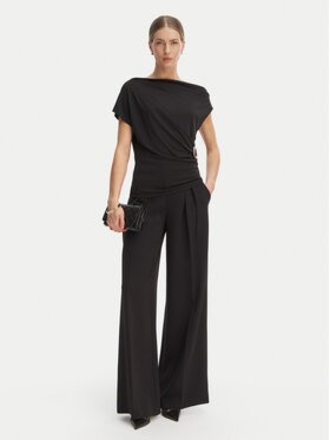 Rinascimento Bluzka CFC0128664003 Czarny Regular Fit