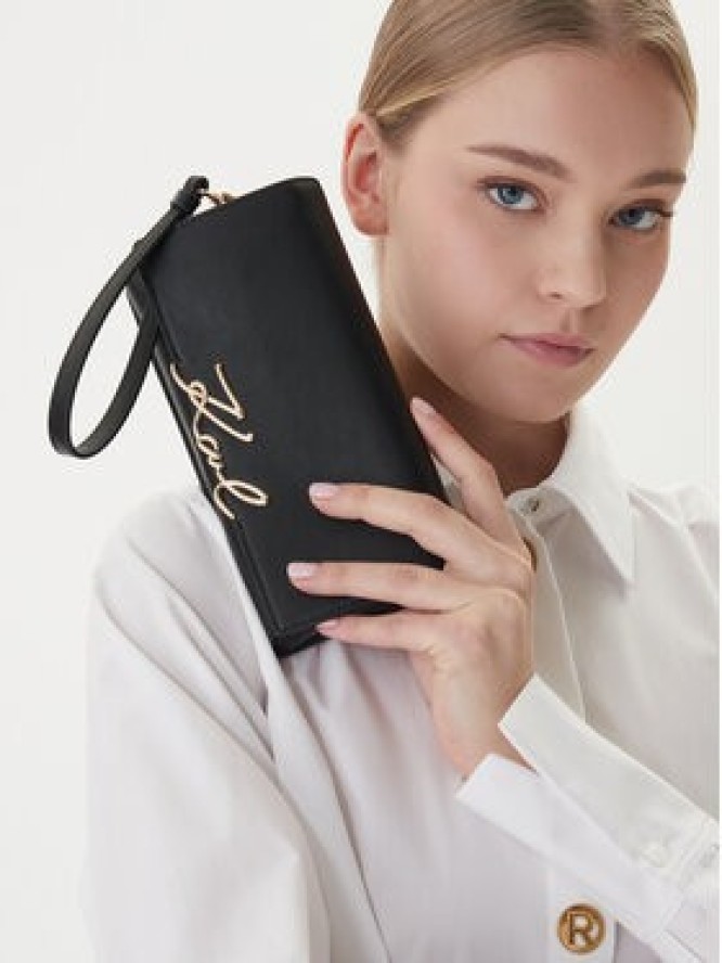 KARL LAGERFELD Portfel B1W32033 Czarny