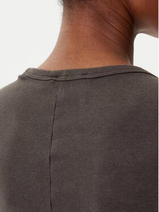 Desigual T-Shirt Praga 25WWTK46 Szary Regular Fit