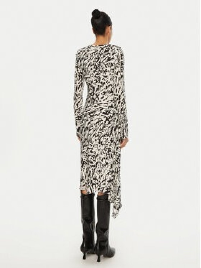 Patrizia Pepe Sukienka codzienna 8A1396/A463-FE84 Biały Regular Fit