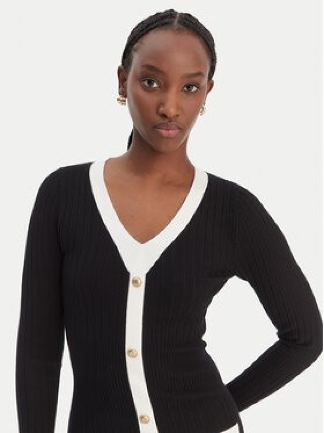 Guess Sukienka dzianinowa W6RK38 Z3HP2 Czarny Regular Fit