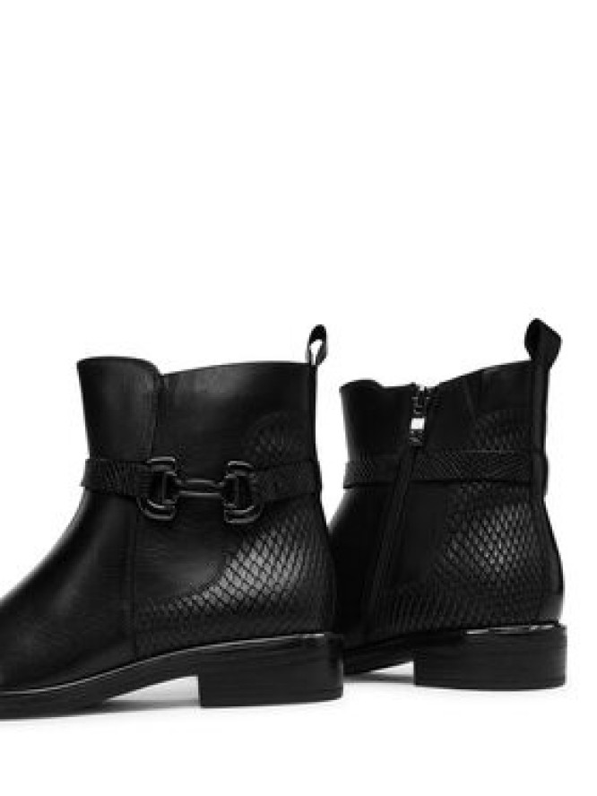 Caprice Botki 9-25312-45 Czarny