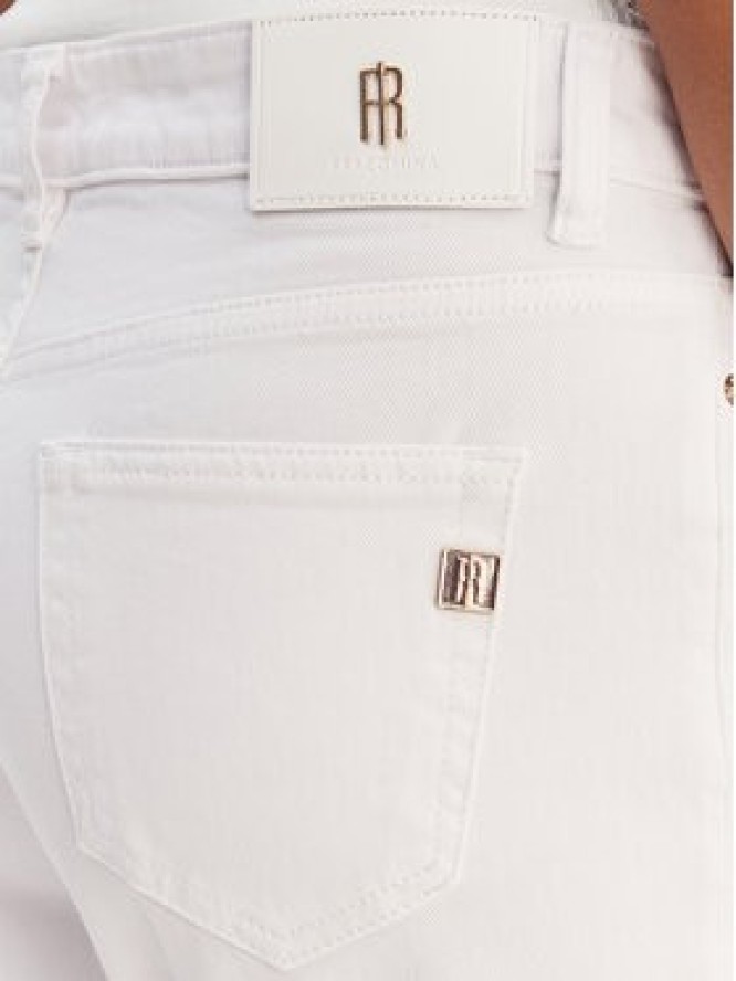Fracomina Jeansy FP26SVA012W61501 Biały Bootcut Fit