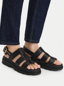 Clarks Sandały Orinoco3 Strap 26186490 Czarny