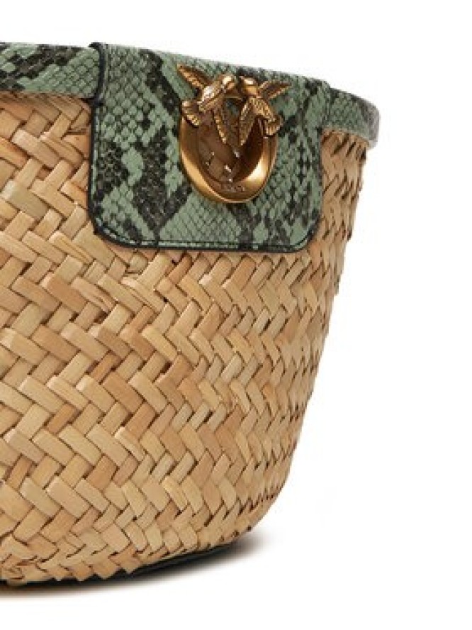PINKO Torebka Love Summer Bucket PE 25 PLTT 103325 A2GO Beżowy
