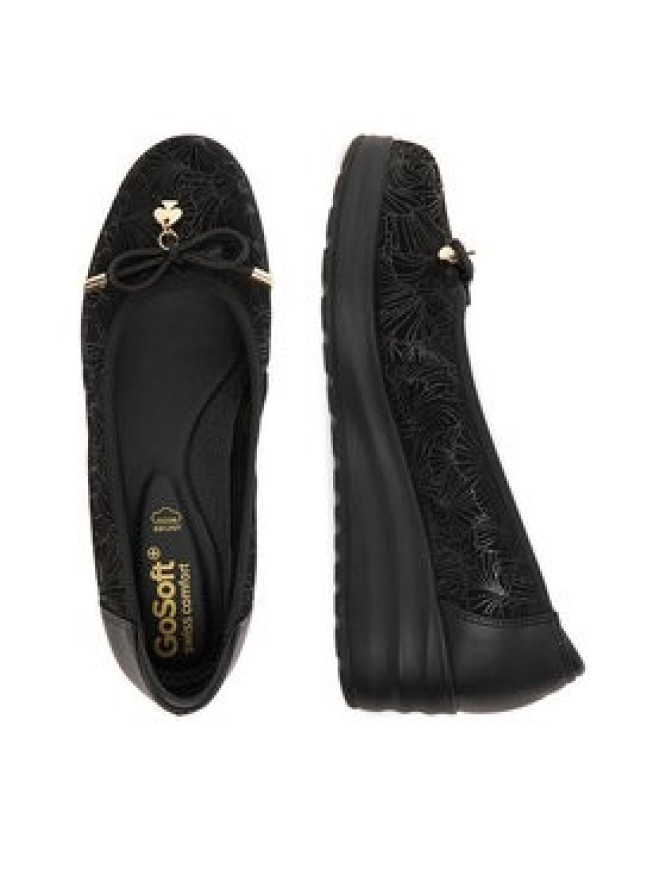 Go Soft Baleriny CEO-WI16-3243-02 Czarny