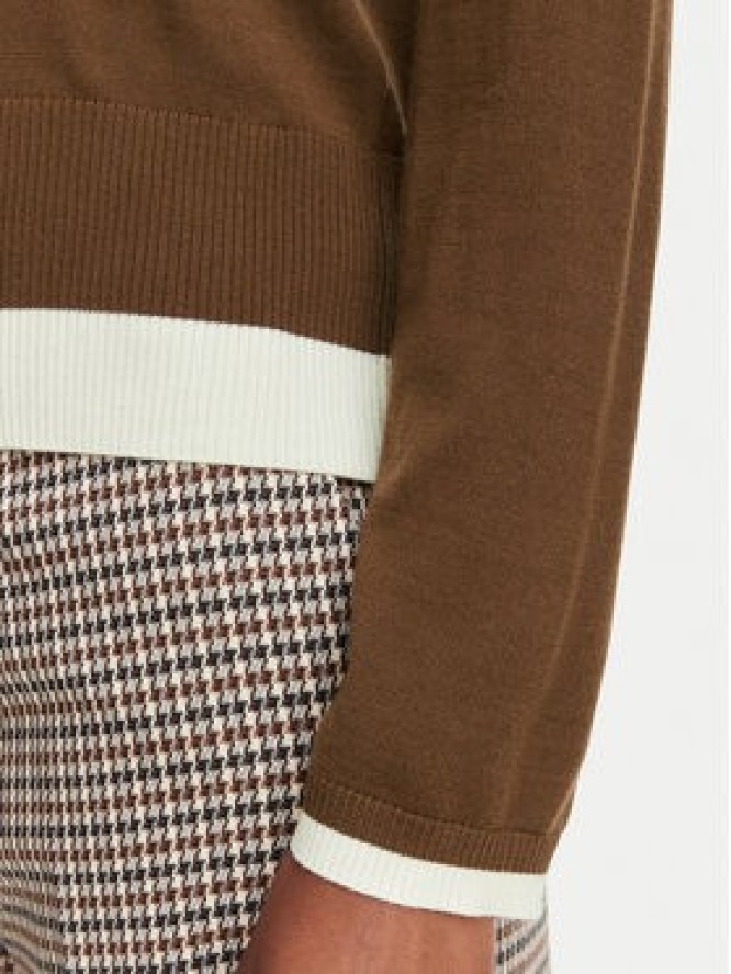 Marella Sweter Prugna 2625366181 Brązowy Regular Fit