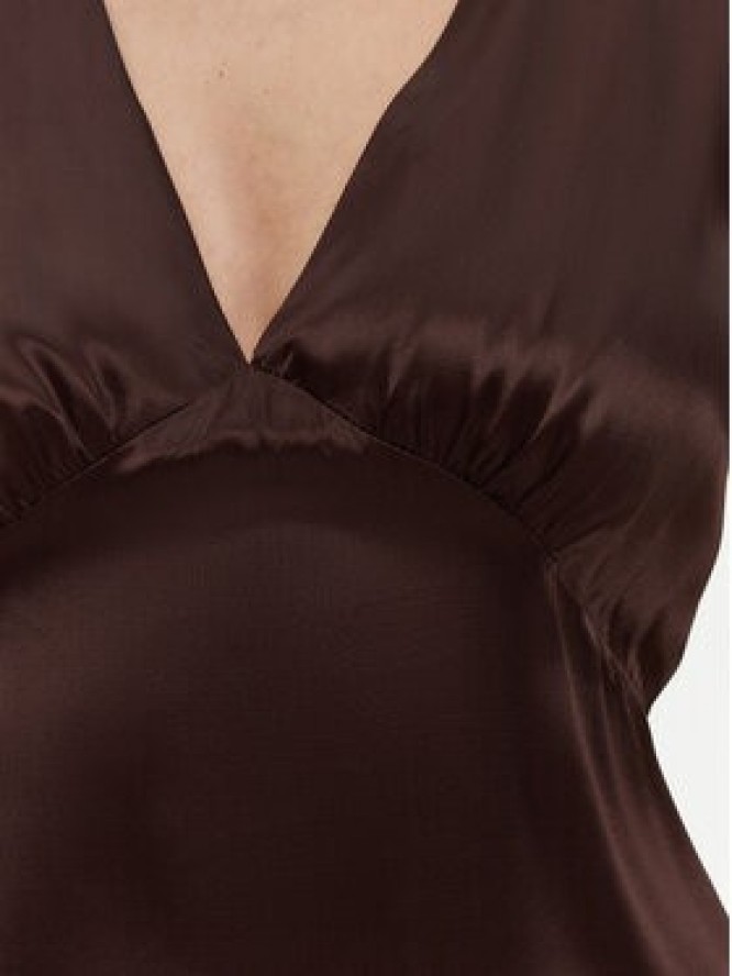 2NDDAY Bluzka Valenci 2252137287 Brązowy Regular Fit