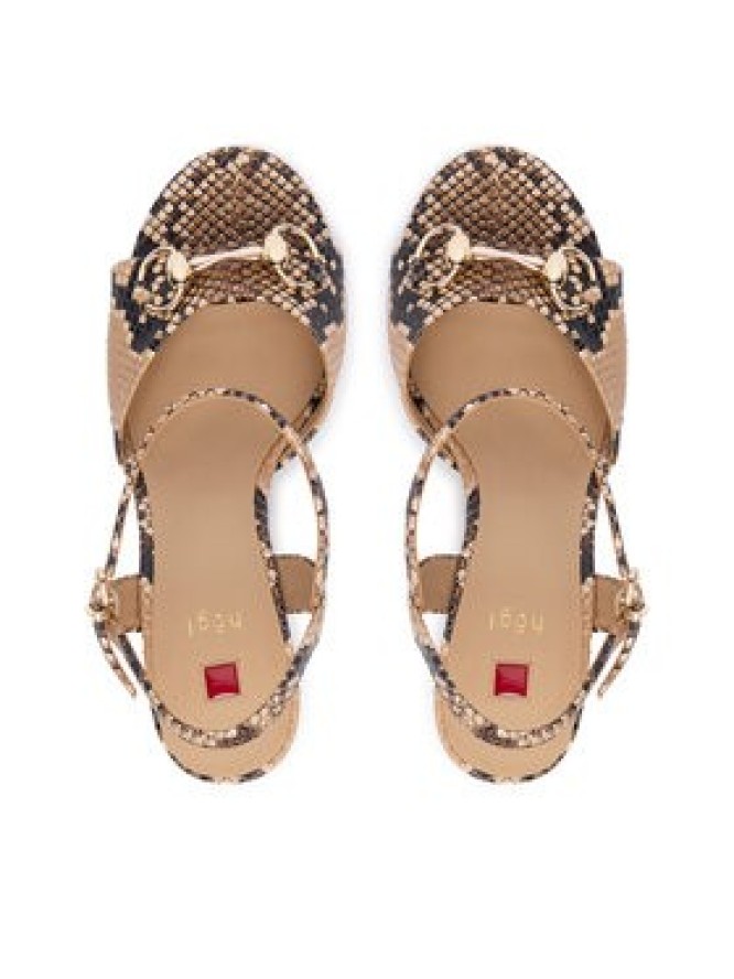 HÖGL Sandały 1-107427 Brązowy