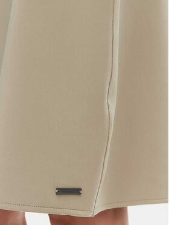 Calvin Klein Sukienka codzienna K20K208151 Beżowy Regular Fit