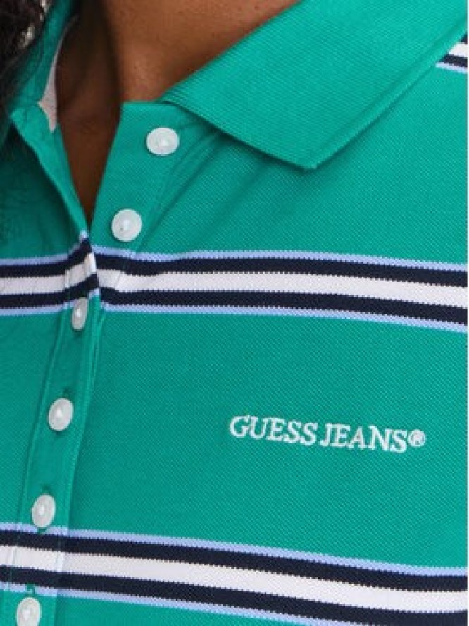 Guess Jeans Top 176097 Zielony Classic Fit