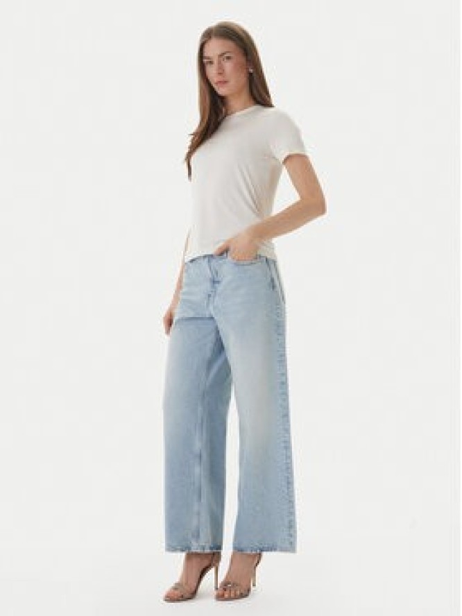 Guess T-Shirt O6GI00 KBF92 Écru Regular Fit