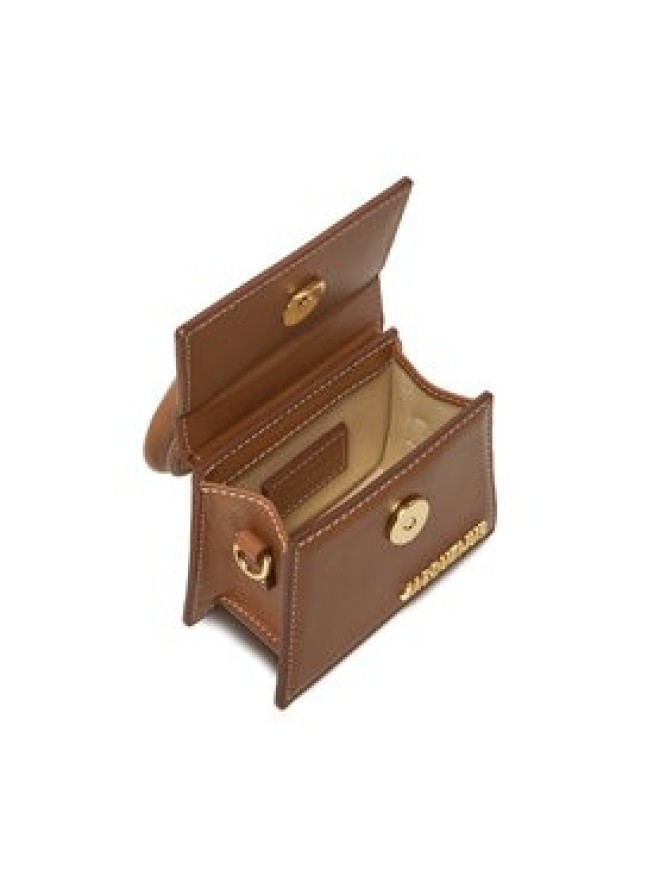 JACQUEMUS Torebka Le Chiquito 22H213BA001-3072 Brązowy