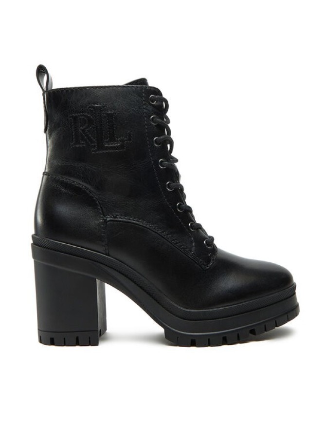 LAUREN RALPH LAUREN Trzewiki 802937826001 Czarny