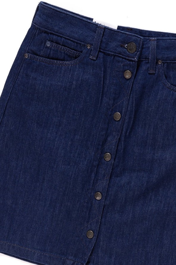 SPÓDNICA JEANSOWA LEE A LINE SKIRT RINSE L38NRC36 112108289