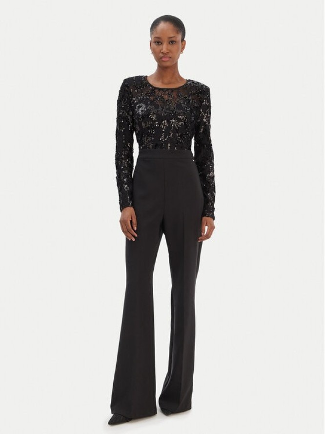 Rinascimento Kombinezon CFC0126410003 Czarny Regular Fit