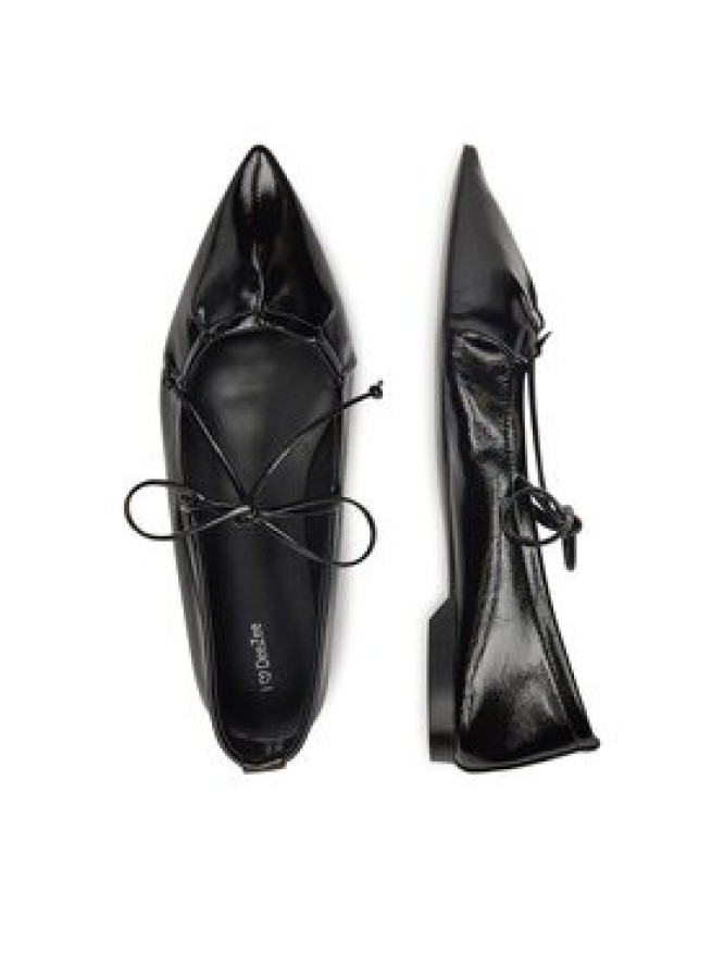 DeeZee Półbuty AC240607-2 Czarny