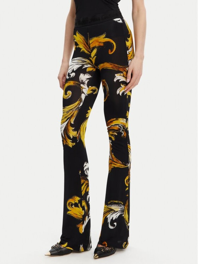 Versace Jeans Couture Spodnie materiałowe 78HAC107 JS471 Czarny Regular Fit