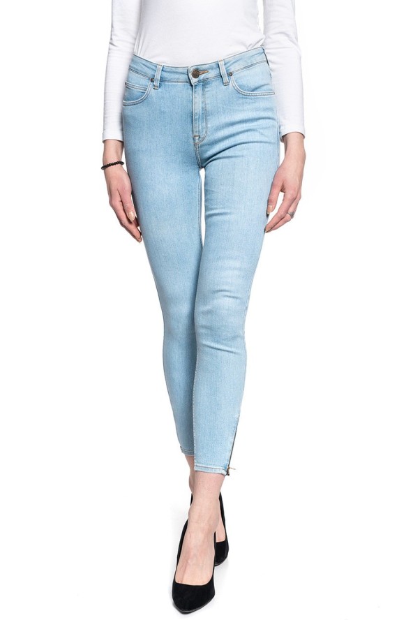 SPODNIE DAMSKIE LEE SCARLETT HIGH LIGHT COROVAL L31BMFOC 112107027