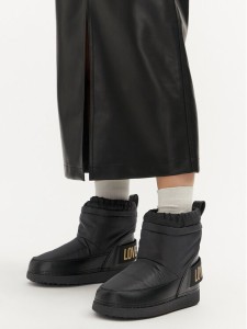 LOVE MOSCHINO Śniegowce JA24972G0LEB000A Czarny