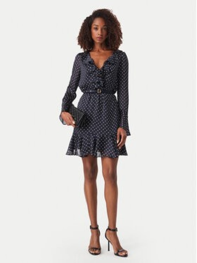 Guess Sukienka codzienna W6YK35 W2959 Granatowy Regular Fit