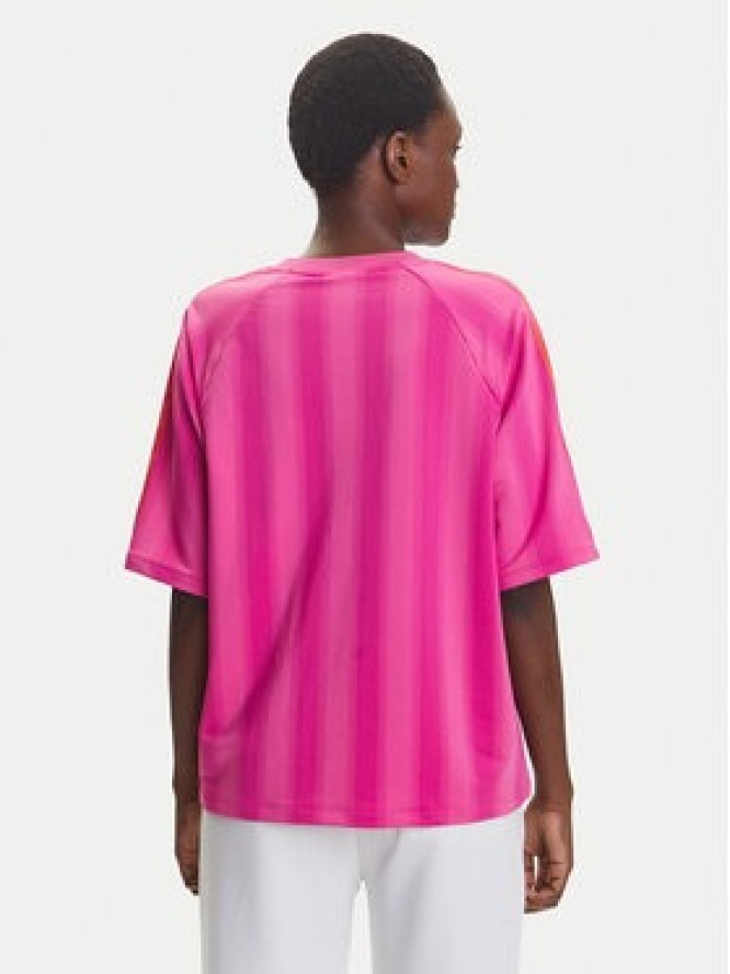 adidas T-Shirt Linear JW6021 Różowy Oversize