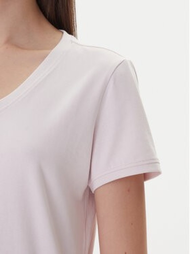 Guess T-Shirt W2YI45 J1314 Różowy Slim Fit