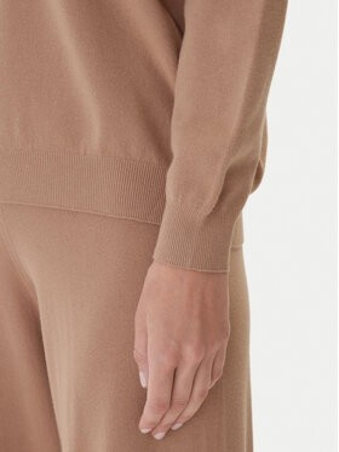 Kontatto Sweter 3M0820C Beżowy Regular Fit