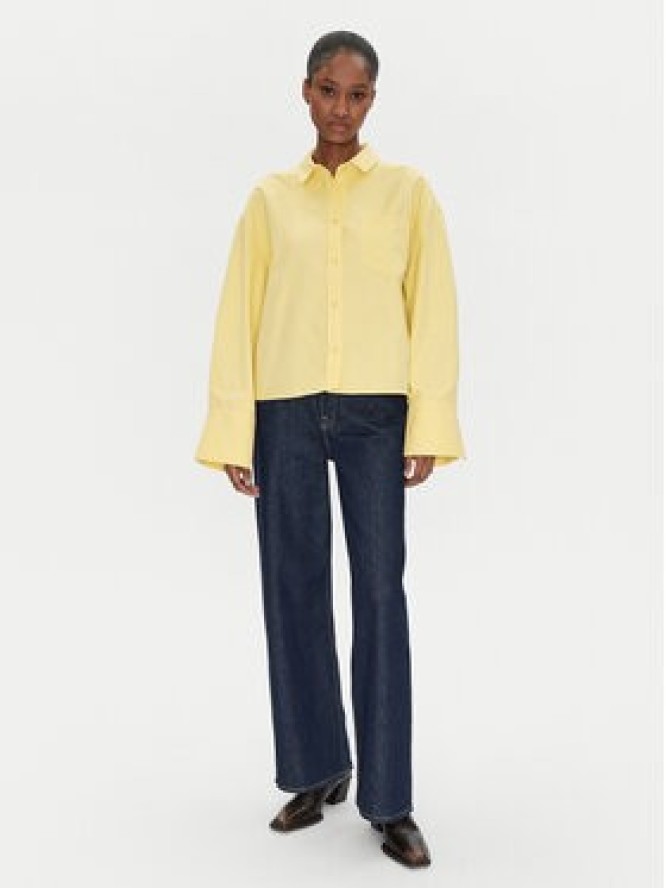 2NDDAY Koszula Clarin 2252130229 Żółty Oversize