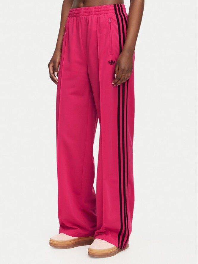 adidas Spodnie dresowe Firebird Loose Tracksuit KW0228 Różowy Loose Fit