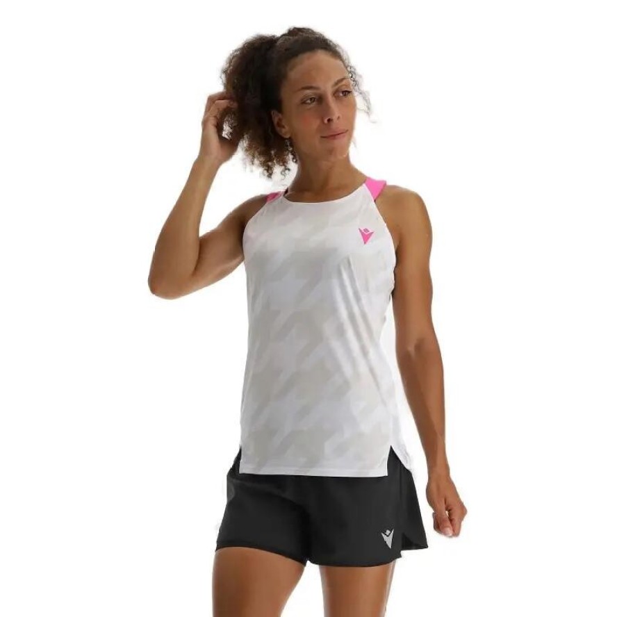 Damski tank top Macron padel printed