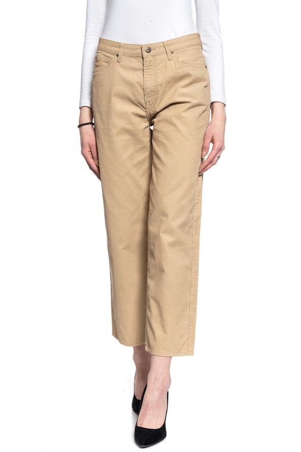 LEE WIDE LEG DAMSKIE SPODNIE SZTRUKSOWE L30SQM63 112106683