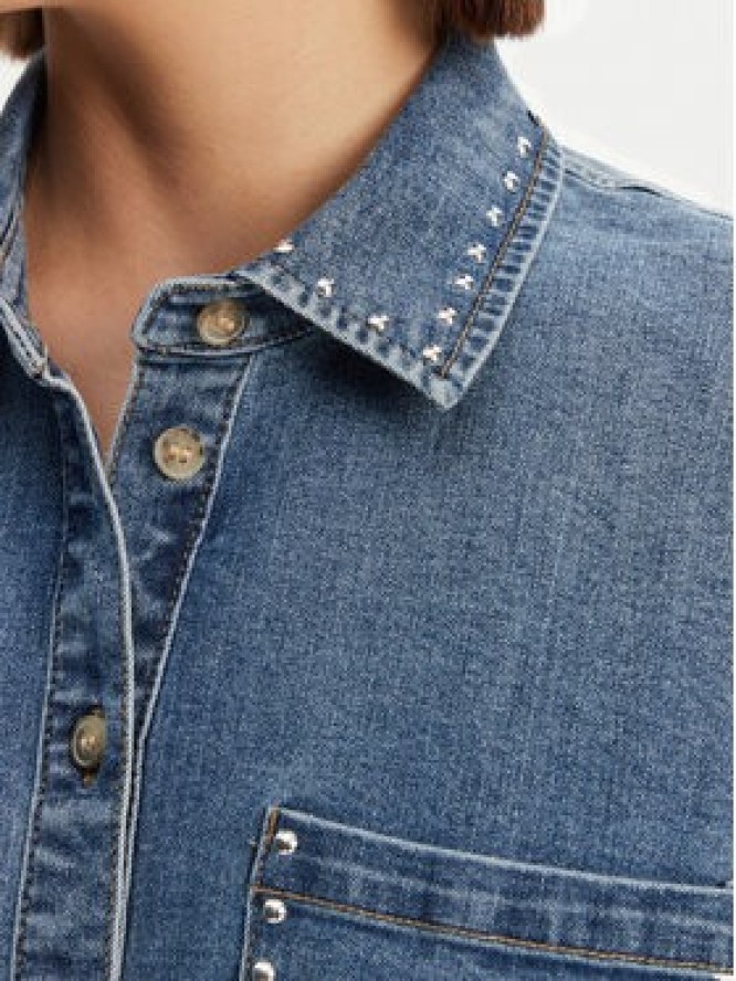 ONLY Koszula jeansowa Grace 15338585 Niebieski Loose Fit