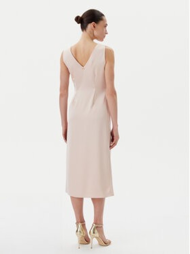 Rinascimento Sukienka koktajlowa CFC0122928003 Różowy Regular Fit