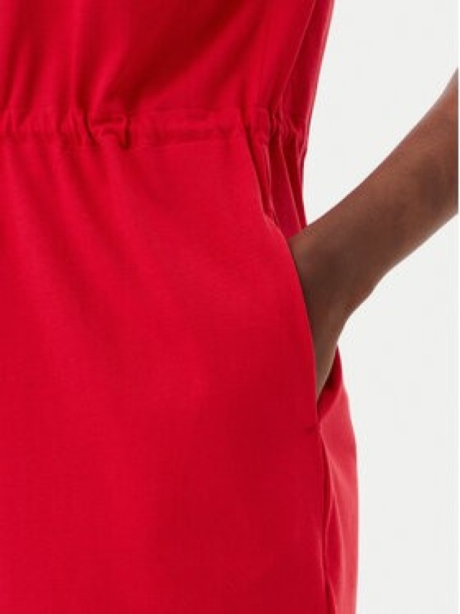 Tommy Hilfiger Sukienka codzienna WW0WW45529 Czerwony Regular Fit