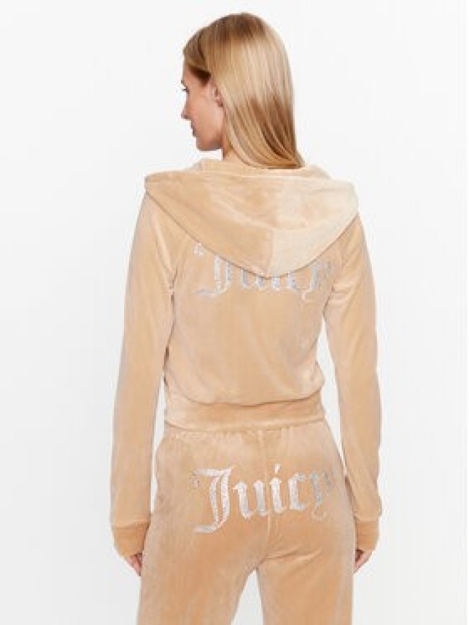 Juicy Couture Bluza Madison JCWA122001483 Beżowy Slim Fit